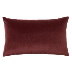 Coussin Velvet Valgreta 30x50 cm GoodHome bordeaux