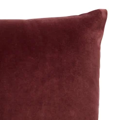 Coussin Velvet Valgreta 30x50 cm GoodHome bordeaux