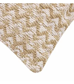 Coussin 40x40cm "Louméo" naturel - 40x40cm - Naturel