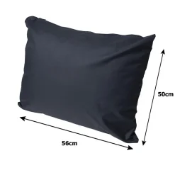 Coussins canapé meubles de jardin en résine tressée Anthracite Coussins balançoire 160x60x50cm Coussin de banc de jardin 3 places