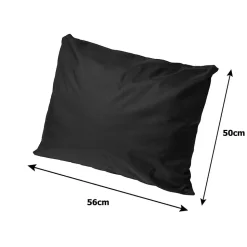 Coussins de canapé meubles de jardin en résine tressée Tressée Noir, Coussins balançoire 120x60x50cm Coussin de banc extérieur
