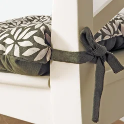 Coussins de Chaise Carrées Bicolores 40x40cm - lot de 6 - Confort et Élégance DYLREV