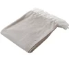 Couverture en jacquard (180x220 cm - Beige)