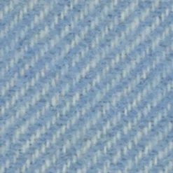 Couverture en laine mélangée - Effet denim (240x260 cm - Bleu ciel)