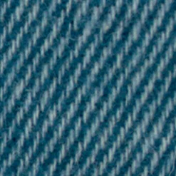 Couverture en laine mélangée - Effet denim (220x240 cm - Turquoise)