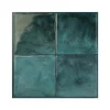 Crédence Adhésive Cuisine et Salle de Bain x4 - Carrelage Mural Smart Tiles, Bleu - 22,86 x 22,86cm