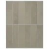 Crédence Adhésive Cuisine et Salle de Bain x4 - Carrelage Mural Smart Tiles, Beige - 29,03 x 22,86cm