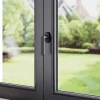 Crémone de fenêtre Minzh aluminium noir L.12cm GoodHome