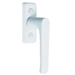 Crémone fenêtre 1/2 baton aluminium blanc