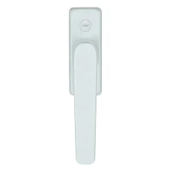 Crémone fenêtre 1/2 baton aluminium blanc