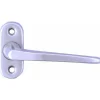Crémone fenêtre 1/2 baton aluminium argent