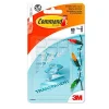 Crochet vendu par 20 3M Command 17026CLR matière plastique L.19 x l.13 x H.19 mm
