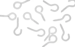 CROCHETS A VIS BLANCS - LOT DE 10 - ATELIERS28