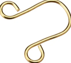 CROCHETS LYRES DORES - LOT DE 28