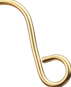 CROCHETS LYRES DORES - LOT DE 28