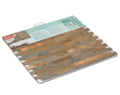 Dalle adhésive murale Wall Tiles premium D-C-Fix® effet plaquette de parement grises L.34,5 x l.30cm