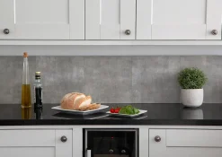 Dalle adhésive murale Wall Tiles DC FIX Carreaux de ciment effet béton L.30,5 x l.30,5 cm vendue par 6 pièces