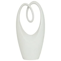 Déco à poser Davy H.44cm résine blanc - Atmosphera