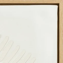 Déco murale 3D Angeli blanc 60x80cm - Atmosphera
