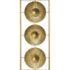 Déco murale en métal doré 25x61 cm - Atmosphera