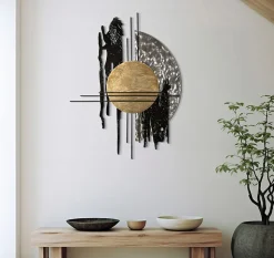 Décoration murale en métal Cripton Modèle 2