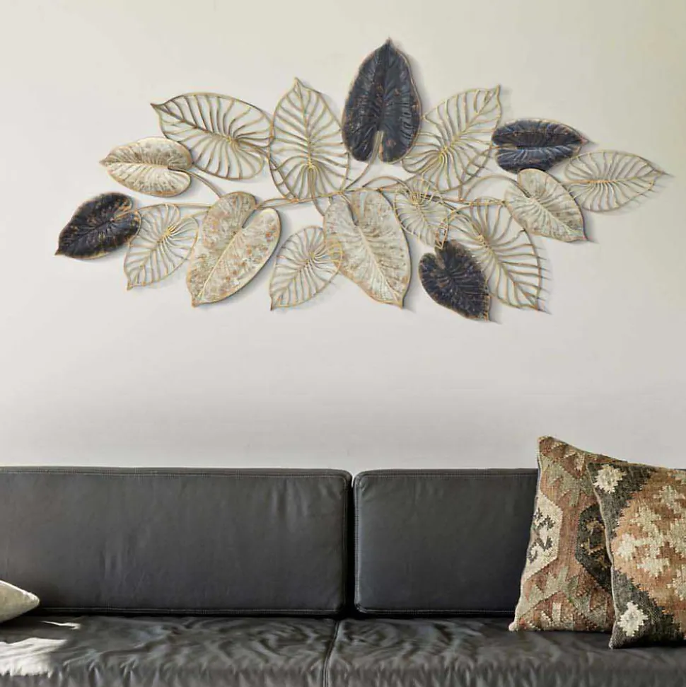 Décoration murale en métal Century 13x4.5x61 cm