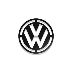 DÉCORATION MURALE EN MÉTAL - Logo de voiture - Marque emblématique allemande