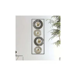 Décoration murale en métal Ring 31x3x89.5 cm