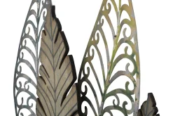 Décoration murale en métal Fogue 75x2.5x87 cm