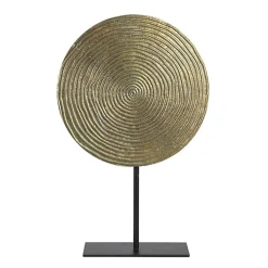 Décoration Rawas métal bronze noir 35x10x56cm