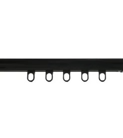 DECORAIL - Tringle Rail Rideau Discret 4 m - Aluminium