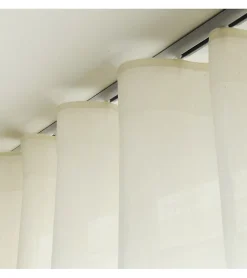 DECORAIL - Tringle Rail Rideau Discret 2 m - Aluminium
