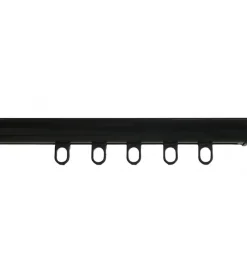 DECORAIL - Tringle Rail Rideau Discret 2 m - Aluminium