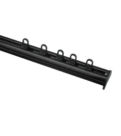 DECORAIL - Tringle Rail Rideau Discret 6 m - Aluminium