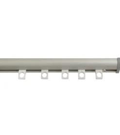 DECORAIL - Tringle Rail Rideau Discret 1.5 m - Aluminium