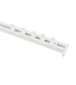 DECORAIL - Tringle Rail Rideau Discret 1.5 m - Aluminium