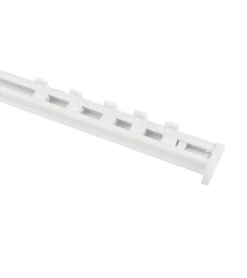 DECORAIL - Tringle Rail Rideau Discret 2,50 m - Aluminium
