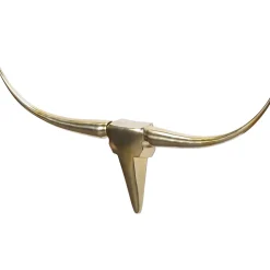 Deko Antler Bull M Deisgn cornes en aluminium 100 cm décoration murale Nouvelles FineBuy