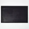 Dessous de paillasson en caoutchouc noir, 50 x 81 cm - HOMESCAPES
