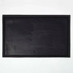 Dessous de paillasson en caoutchouc noir, 50 x 81 cm - HOMESCAPES