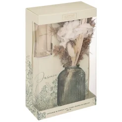 Diffuseur de parfum - fleurs sechées Edi - 100ml - Rose- Atmosphera