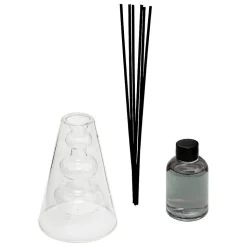 Diffuseur de parfum Twisted Lime 100ml verre assorti- Multicolore- Atmosphera
