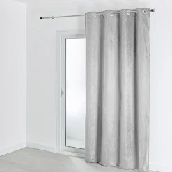 Doublure obscurcissante et thermique à œillets (140x260 cm - Argent)