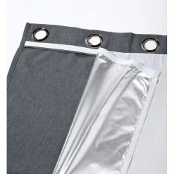 Doublure Thermique Hiver Bande scratch Gris MC8011 135 x 240 (LxH)
