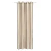 Easydeco for The Planet - Rideau de Lin Naturel140 x 270 cm (Beige)