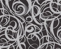 EDEM 81136BR29 Papier peint à motifs graphiques gaufré accents métalliques 10,65 m