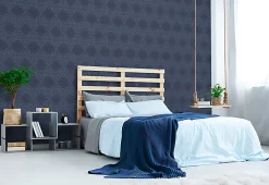 EDEM 85037BR33 Papier peint baroque texturé accents métalliques 5,33 m2