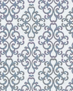 EDEM 85037BR30 Papier peint baroque texturé accents métalliques 5,33 m2