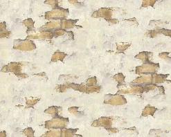 EDEM 819DN53 Papier peint aspect pierre carrelage légèrement texturé mat 10,65 m2