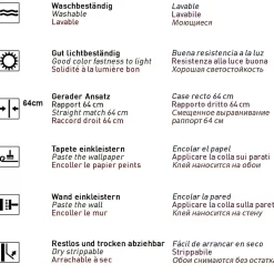 EDEM 819DN53 Papier peint aspect pierre carrelage légèrement texturé mat 10,65 m2